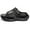 Black, variant on Casual Slides for Men Slip On Thick Cushioned Sole Sandals Men Summer Sport Sandals Lightweight Comfort for Shower & Outdoor Beach