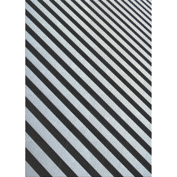 Ahgly Company Machine Washable Indoor Rectangle Transitional Light Gray Area Rugs, 2' x 5'