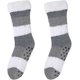 thumbnail image 1 of Calcetines pantuflas de mujer Yashi suaves y peludos de chenilla a rayas, 1 of 5