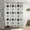 White 6T6, variant on Plastic Shower Curtain Thick Waterproof And Mildews-proof Shower Curtain Dry And Wet Separation Shower Curtain Suitable For Bathroom Bedroom Toilet, Usupdd Plastic Shower Curtain Thick Waterproof
