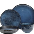 thumbnail image 2 of 16 Piece Double Bowl Dinnerware Set, Cobalt Blue, Service for 4 (16pcs), 2 of 6
