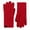 Red, variant on KHONTS Women's Touchscreen Pure Gloves Soft Knit and Long Ribbed Cuffs Mittens Black One Size