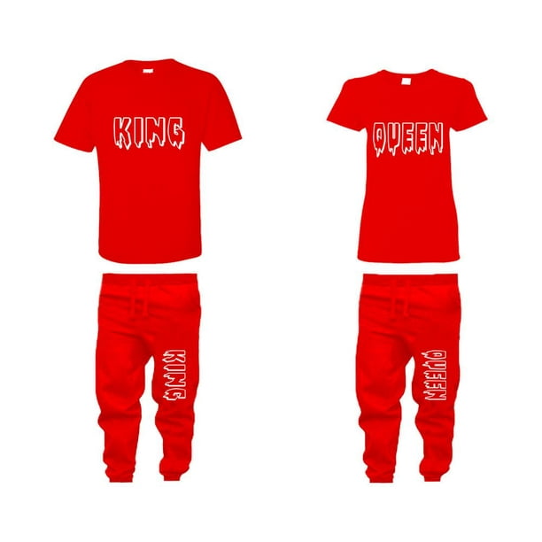 king and queen jogger sets