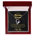 thumbnail image 1 of To Mom You With Me Forever Necklace w Message Card, 1 of 8