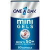 One A Day Men's 50+ Mini Gels, Multivitamins for Men, 80 Ct