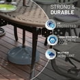 thumbnail image 5 of US Weight Durable 50 Pound Umbrella Base Designed to be Used with a Patio Table (Grey), 5 of 7
