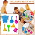 thumbnail image 2 of Mikilon Ensemble de Jouets de Plage en Sable 7 Pcs Jouet de Bac à Sable Jouet d'Été pour l'Extérieur, 2 of 9