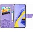 thumbnail image 2 of Compatible with Samsung Galaxy A71 5G Wallet Case for Women, Leather Flip Folio with Kickstand Magnetic and Card Holder Protective Case for Samsung Galaxy A71 5G Butterfly Violet SD, 2 of 14