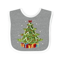Inktastic Christmas Tree Boys or Girls Baby Bib