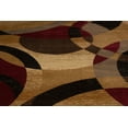 thumbnail image 4 of Designer Home Regal Area Rug 750-00918 Ricochet Gold Hoops Loops 5' 3" x 7' 2" Rectangle, 4 of 4