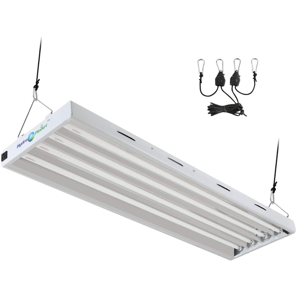 HYDRO T5 Grow Lights 4 Feet 4 Bulbs Fixture with Fluorescent HO