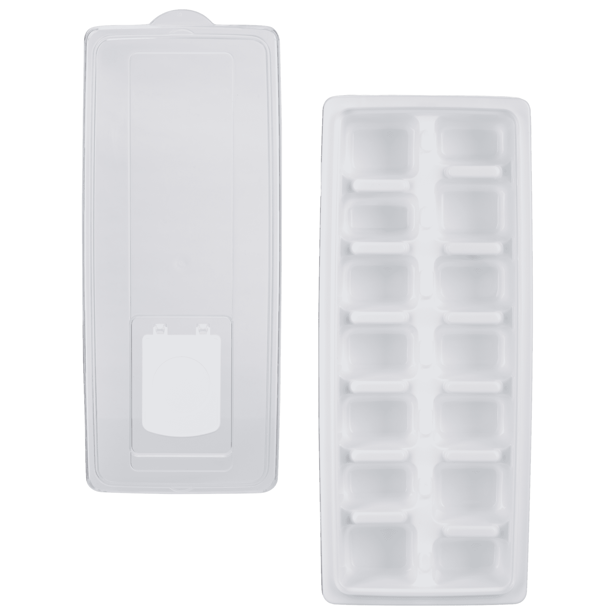 Mainstays Ice Cube Tray with 14 Molds and Removable Lid