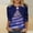 Multicolor 13, variant on LSLJS T-Shirt for Women Plus Size 3/4 Sleeve Crew Neck Tops Funny Christmas Tree Printed Graphic Tees, Gifts for Women, S-5XL