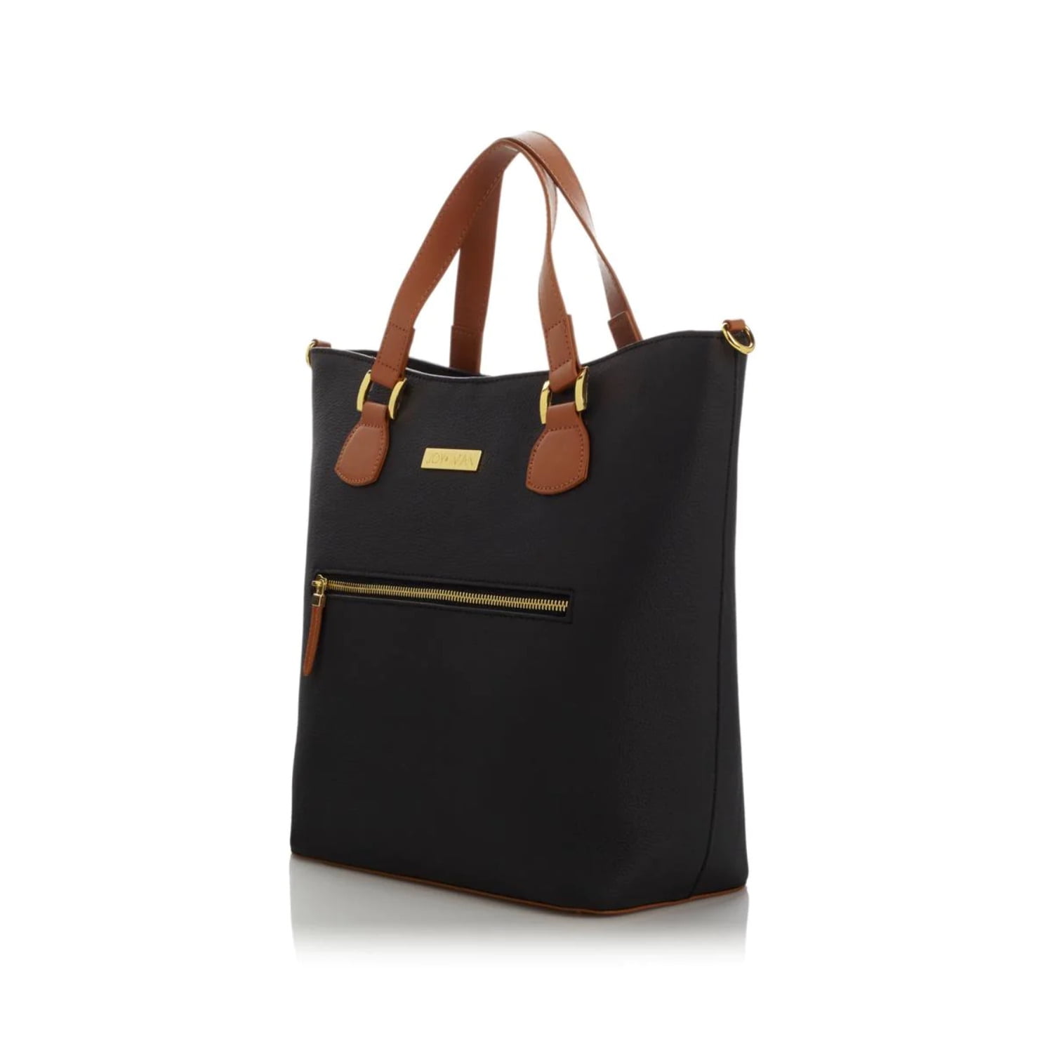 JOY IMAN Alexandria Leather Tote and Crossbody with RFID blocking Interchangeable Strap Walmart