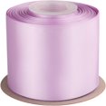thumbnail image 1 of GFDYREE 3" Inch Double Faced Satin Ribbon Lt. Orchid Solid Polyester Craft Ribbon - 25 Yards Perfect for Gift Wrapping, Crafts, Wreath, Wedding Party Ceremony Decoration, Floral Arrangement,, 1 of 7