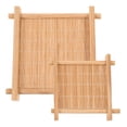 thumbnail image 4 of Chinese Style Travel and Office Mats Set, Household Use, Khaki Color, Compact 13x13x2.5 cm Cushioned Pads, 4 of 8