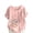 Pink, variant on Women Blouses Elegant Casual Plus Size Warehouse Today Shipping Women Short Sleeve Tops Casual Solid Color Tshirts