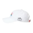 thumbnail image 3 of WITHMOONS The Simpsons Baseball Cap Beach Homer Embroidery Hat HL11032 (White), 3 of 5