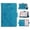 Blue, variant on For Apple iPhone Duo PU Leather Wallet Phone Case, Embossed Floral Flip Cover with 3 Card Slots, Cash Pocket, Detachable Wrist Strap and Foldable Kickstand, Protective Folio Phone Case,Gray