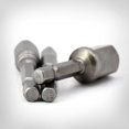 thumbnail image 3 of 3-Piece Hex Nut Adapter Socket Adapter Hexagonal Nut Driver Socket Adapter 1/4", 1/2", 3/8, 3 of 5