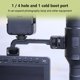 thumbnail image 4 of Soporte de extensión de cámara de aleación portátil 360 grados giratorios 1,4 agujeros estabilizador Vlogging titulares de reemplazo para DJI Ronin SC Inevent EL005745-00B, 4 of 7