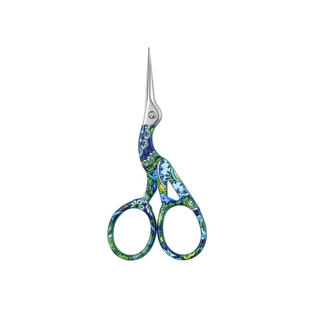 Tijeras de grúa de acero inoxidable retro, tijeras de té, tijeras de bordado, tijeras de hilo, tijeras para recortar cejas en casa, tijeras de oro rosa