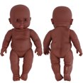 thumbnail image 5 of Lindas muñecas africanas realistas, muñeca recién nacida con vestido de conejo que parece real Likrtyny Para estrenar, 5 of 5