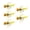 Yellow, variant on CEORPER 5pcs Popping Lure with Hook Fly Fishing Popper Fly Popper Lures