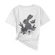 thumbnail image 1 of Camisas de Manga Corta para las Mujeres Moda Casual Impresión Cuello Redondo Suéter Tee Blusas, 1 of 4