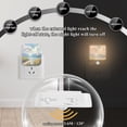 thumbnail image 5 of Boat Sea Flowers Grass Night Lights Plug into Wall LED with Auto Light Sensor Warm Light for Kids Hallway Bedroom Living Room Kitchen Bathroom Set of 2, 5 of 7