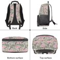 thumbnail image 6 of Yuyamidu Camo Pink Bow Kids Backpack for 4th Grade Girls, Kids 8-10 School Bookbag, 17 Inch Adorable Primary School Backpack, 6 of 7