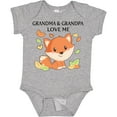 thumbnail image 3 of Inktastic Grandma and Grandpa Love Me Little Fox Boys or Girls Baby Bodysuit, 3 of 5
