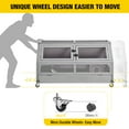 thumbnail image 4 of Aivituvin Guinea Pig Cage with Trays Anti-Chewing Hamster House Indoor Small Animal Cages, 4 of 7
