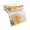 thumbnail image 2 of Washed Cotton Summer Cool Quilt,Washed Cotton Cool Quilt,Skin Friendly Air Conditioner Comforter Lightweight Breathable Blanket for Home Bedroom Sofa Office and Travel, 2 of 7