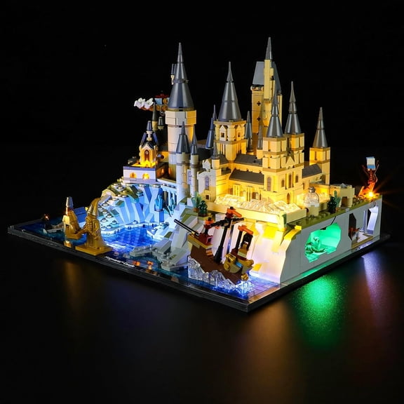 YEABRICKS LED Light for Lego-76419 Hogwarts Castle and Grounds Building Blocks Model (Lego Set NOT Included)