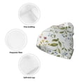 thumbnail image 3 of Kdxio Aerial Flora Winter Beanie for Men Women Beanie Knit Hat Cuffed Cap Beanie Knit Chunky Snow Cap, 3 of 6