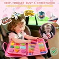 thumbnail image 6 of Usmallbee Busy Board, Montessori Busy Board for Toddlers 1 2 3 4 5 Year Old, Learning Life Skills Toys, Preschool Learning and Travel Toys for Boys and Girls, 6 of 8