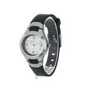 Sport Unisex 25/6418BLK Analog Easy-to-Read Dial Black Resin Strap Watch