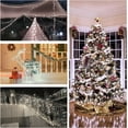 thumbnail image 6 of String Lights, USB Fairy Lights Plug in 66 ft 200 LED Twinkle String Lights Silver Wire Lights with Remote and Timer 8 Modes Outdoor Indoor Waterproof Starry Lights DIY Party Wedding, White, 6 of 8
