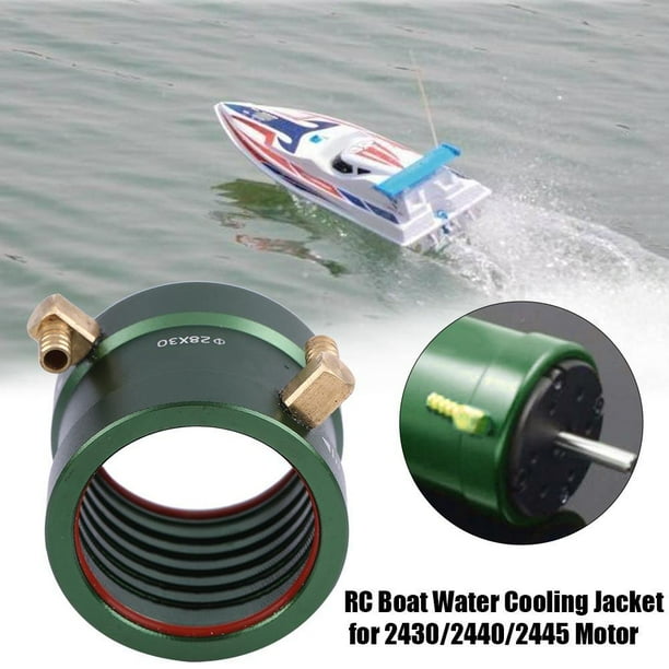 OTVIAP 28mm Water Cooling Jacket RC Boat WaterCooled Kit for 2430/2440