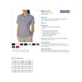 thumbnail image 2 of Jerzees Womens SpotShield Short Sleeve Jersey Sport Shirt, M, Maroon, 2 of 2
