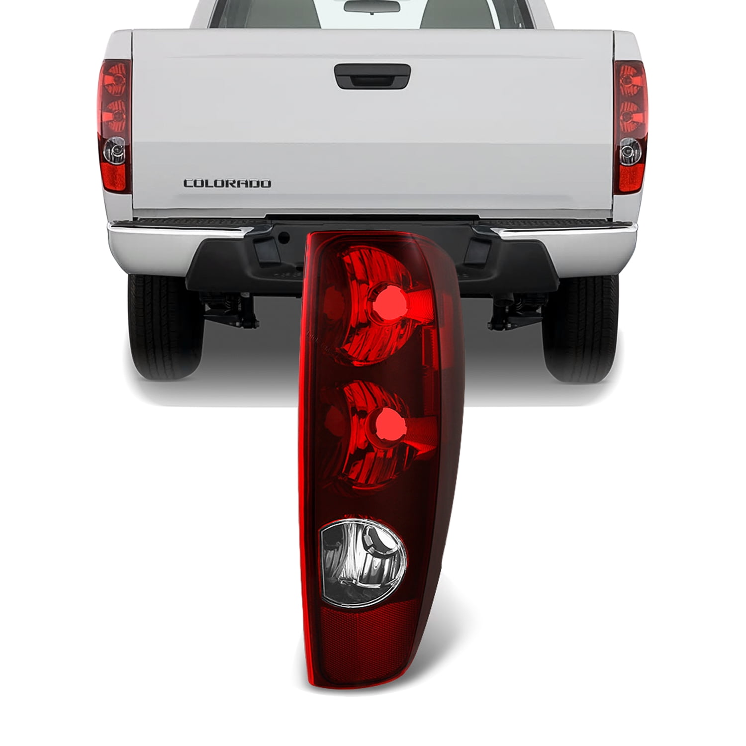 For Chevy Colorado 15-18 Replace Passenger Side Replacement Tail Light 