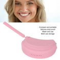 thumbnail image 3 of Silicone Retainer Case Holder Lanyard  Thin Container Night Guard Aligner Partial Denture Compact Lightweight Ventilation Hiking Traveling, 3 of 7
