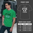 thumbnail image 4 of Greenyef Graphics I Paused My Game to Be Here Video Gamer Gift for Men Teenagers Gaming Funny Graphic T-Shirt Style-30 (Antique Irish, Large), 4 of 6