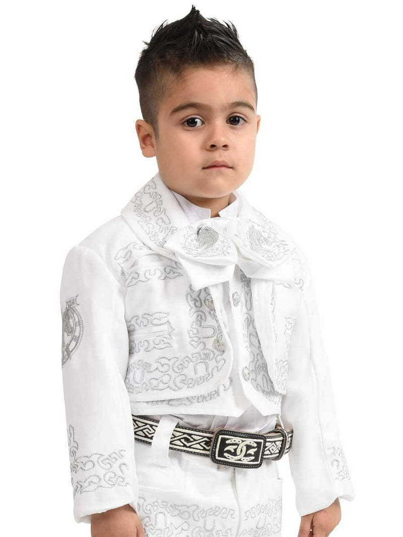 disculpa Consentimiento dos semanas Mexican Charro Boys Outfit (5 pcs) Handmade in Mexico. Traje charro  Mexicano para Nino (3pzas) hecho a mano. - Walmart.com