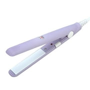 OTVIAP Original Travel Size 0.7 Ceramic & Plastic Flat Iron Hair Straightener, Purple