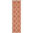 thumbnail image 1 of Safavieh Courtyard Terracotta Indoor Outdoor Rug - Runner 2'3" x 6'7", 1 of 4