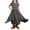 F3 Grey, variant on Likimi Children Girls Summer Dress Crew Neck Solid Color Short Sleeve Breathable Casual Long Dress White Size 8-9 Years