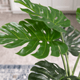 thumbnail image 6 of Artificial Monstera Plant, Artificial Plants for Home Decor Indoor, Faux Plants & Fake Plant Decor, Fake Plants Tall, Large Fake Plant, Artificial Plants Indoor, Tall Plants for Living Room Decor 3ft, 6 of 6