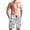 Watercolor Shells, variant on Dailycode Men's Quick Dry Swim Trunks Beach Shorts Casual Summer Board Shorts with Pockets, Watercolor Shells